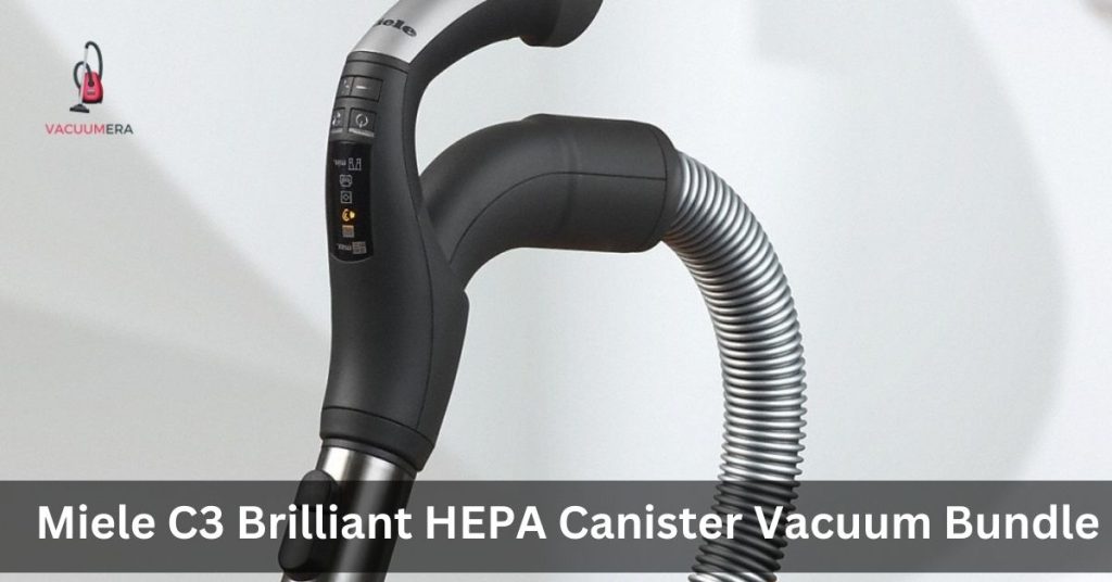 Miele C3 Brilliant HEPA Canister Vacuum Bundle