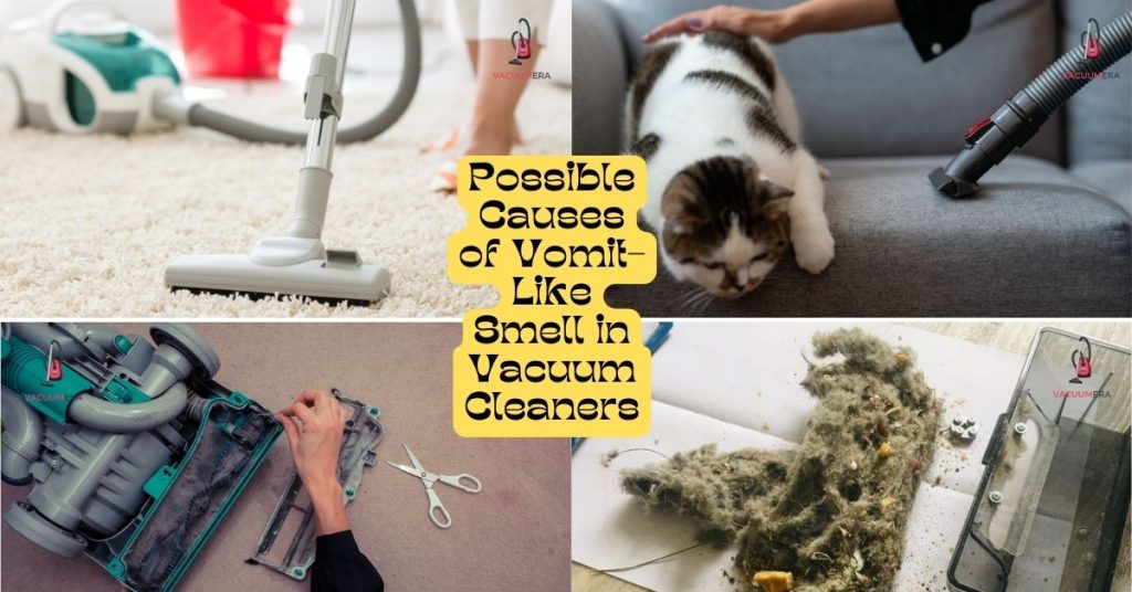 Possible Causes of Vomit-Like Smell in Vacuum Cleaners