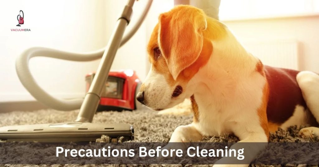 Precautions Before Cleaning 