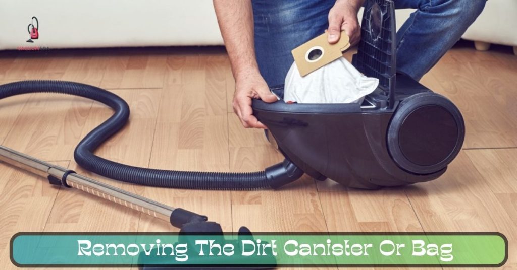 Step 1: Disassembling Dirt Devil Vacuum Cleaner Removing The Dirt Canister Or Bag