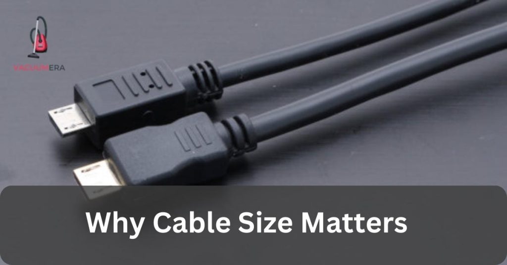 cable use for vacuum cleaner
