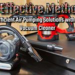Air Pumping with a Vacuum Cleaner