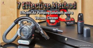 Air Pumping with a Vacuum Cleaner