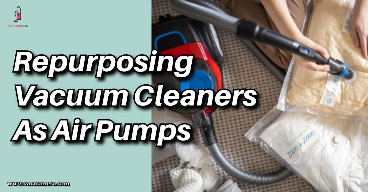 Vacuum Cleaners As Air Pumps
