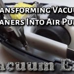 Transforming Vacuum Cleaners Into Air Pumps