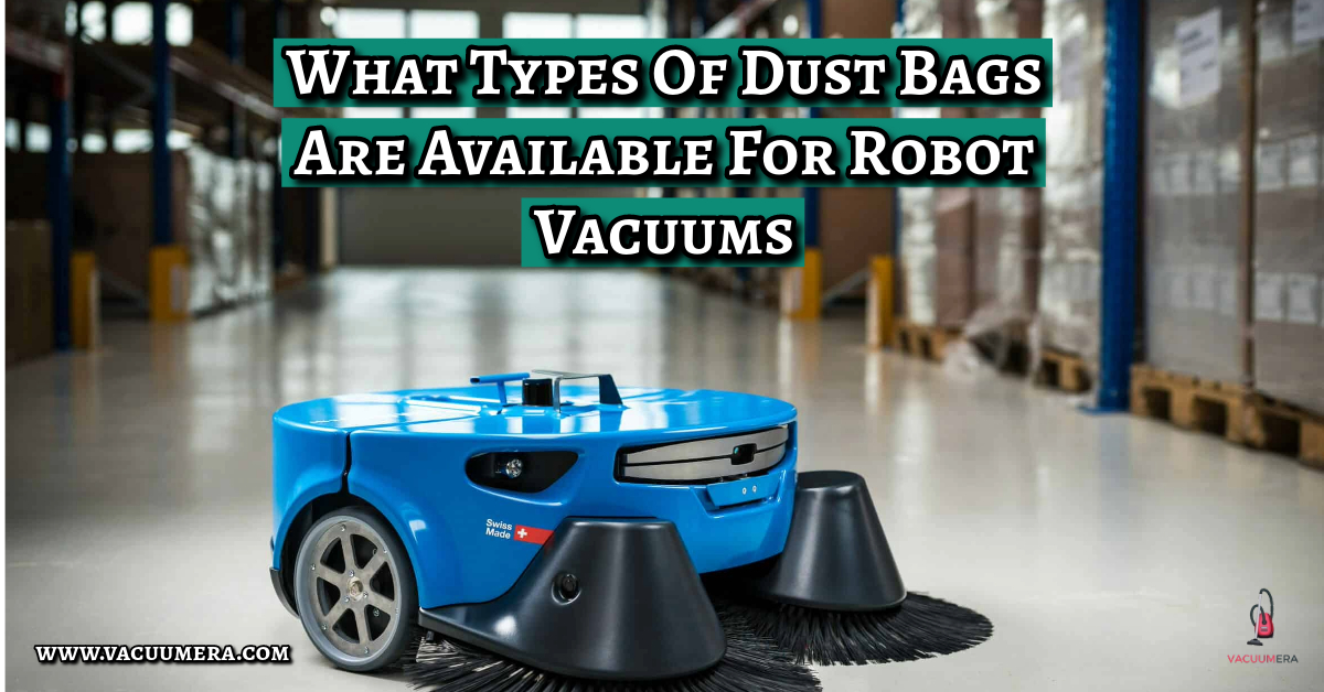 Dust Bags Are Available For Robot Vacuums